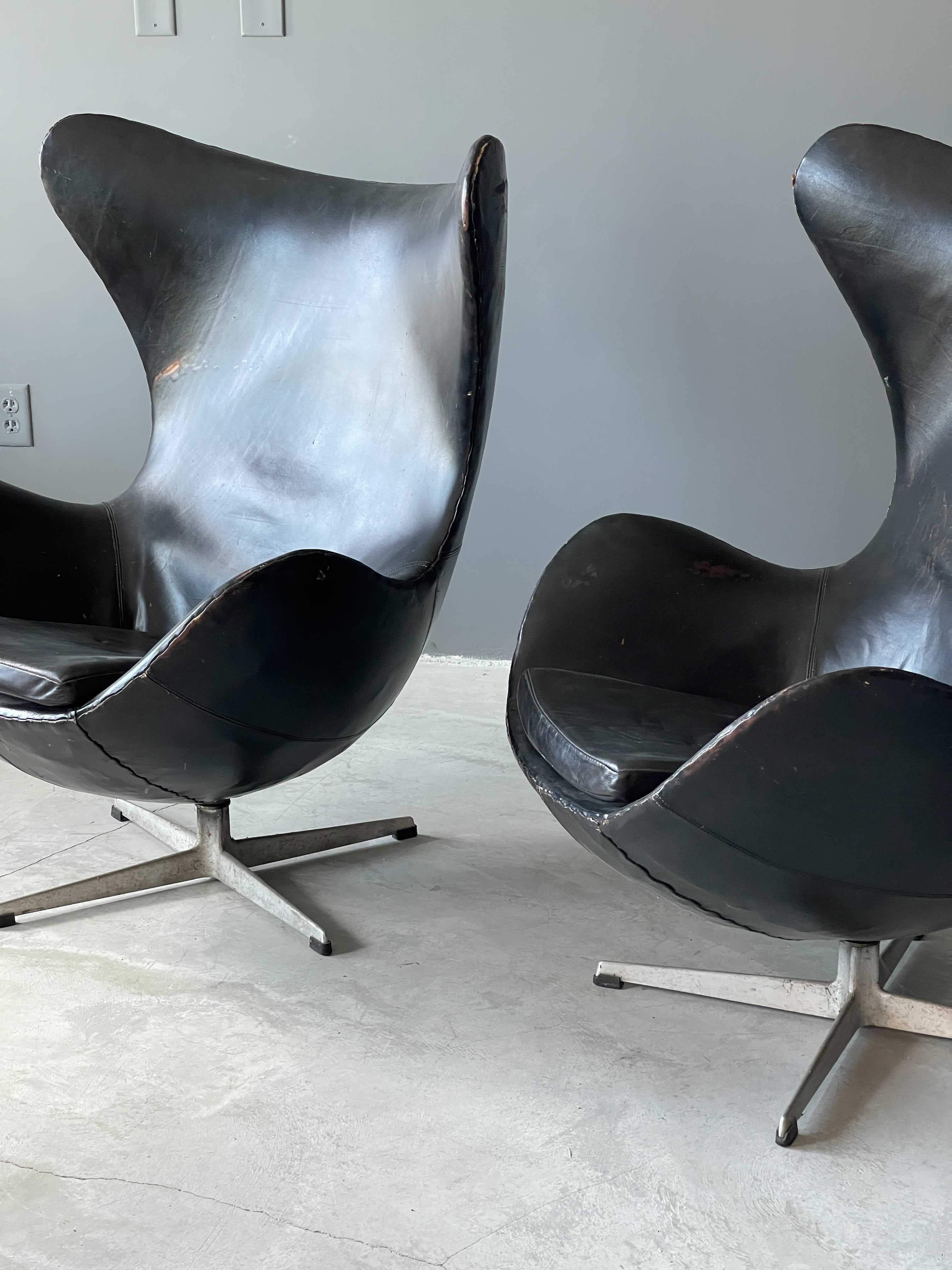 Mid-Century Modern Arne Jacobsen, chaises longues 