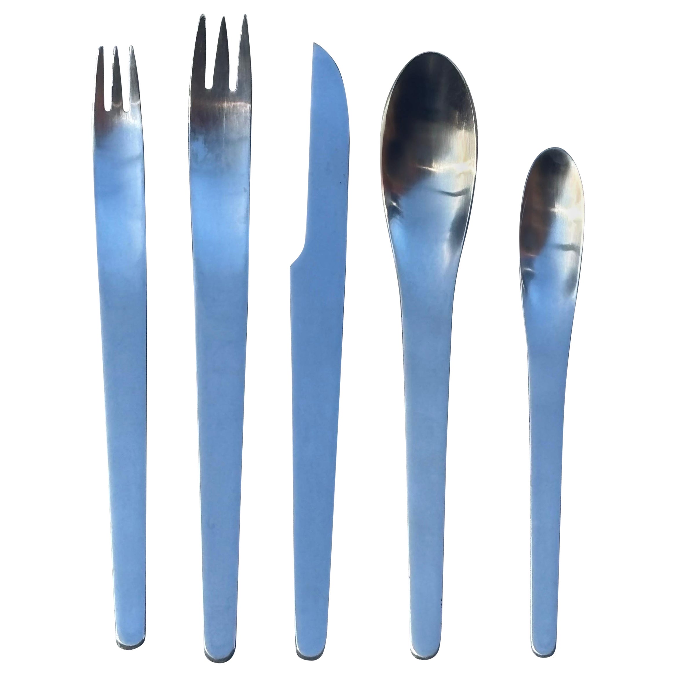 Arne Jacobsen Flatware for Michelsen, Service for 12 For Sale