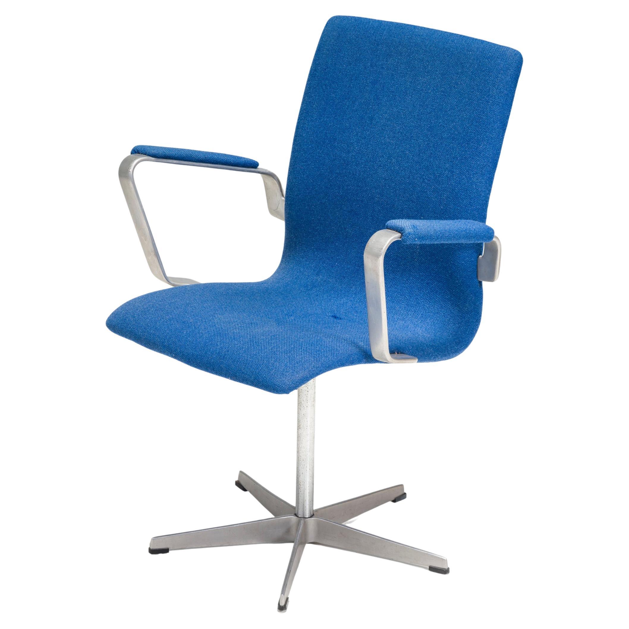 Chaise de bureau Oxford modèle 3291 d'Arne Jacobsen pour Fritz Hansen en vente