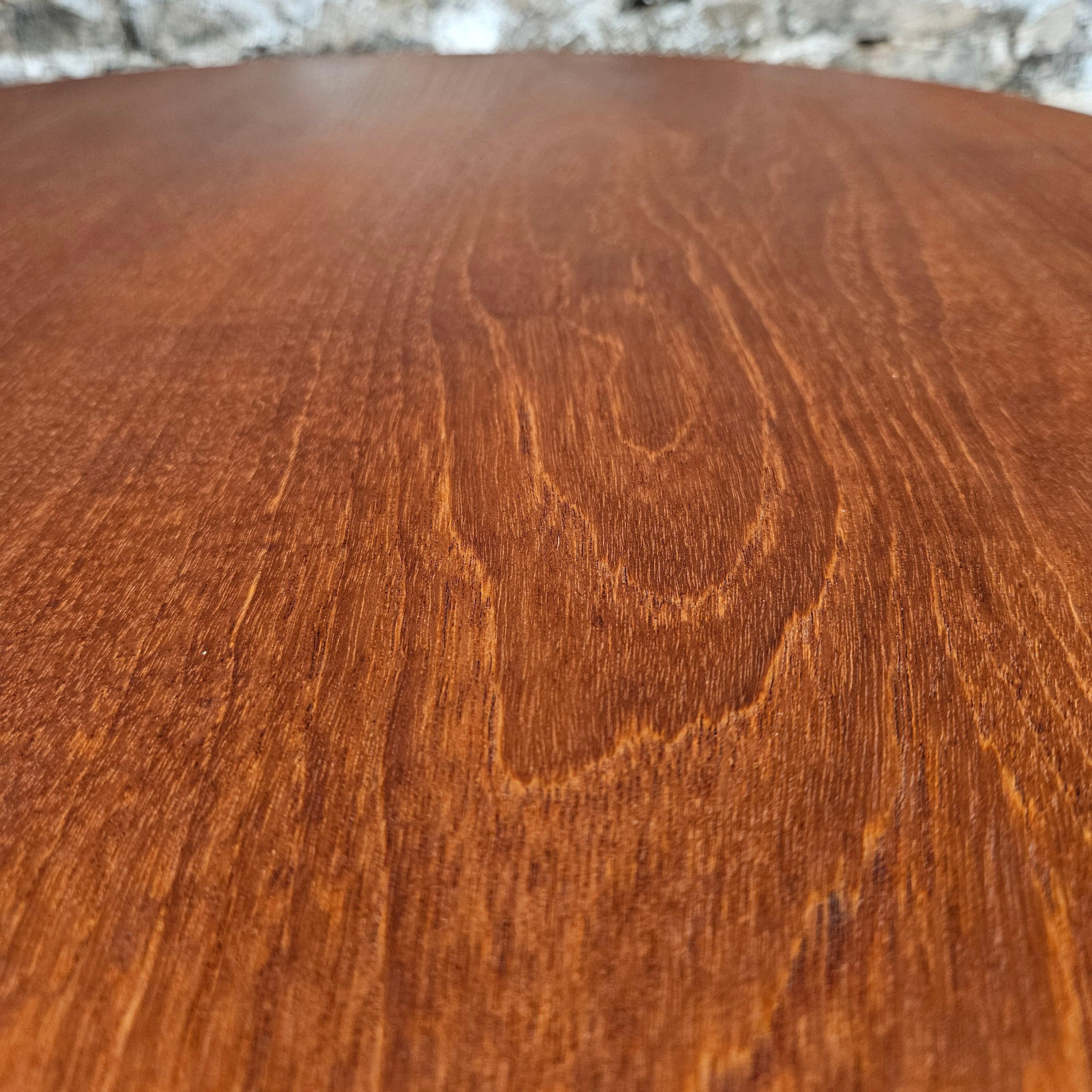 Arne Jacobsen for Fritz Hansen Danish Teak Egg Table 1