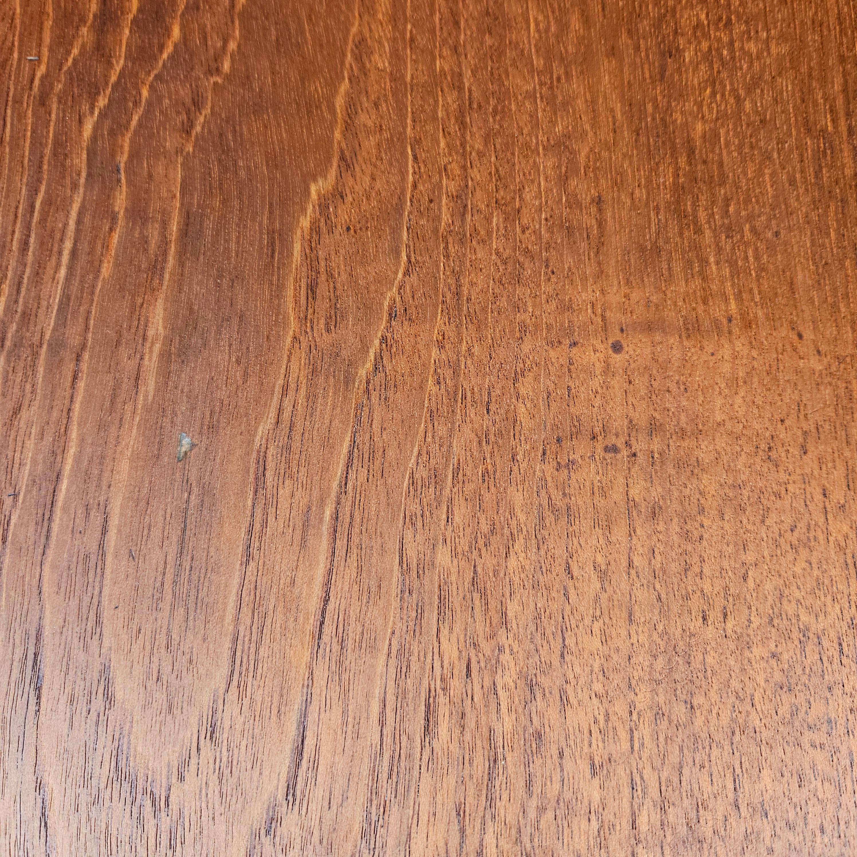 Arne Jacobsen for Fritz Hansen Danish Teak Egg Table 3