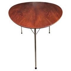 Arne Jacobsen for Fritz Hansen Danish Teak Egg Table