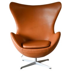 Chaise œuf d'Arne Jacobsen pour Fritz Hansen, vers 1980