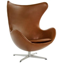 Vintage Arne Jacobsen for Fritz Hansen Egg Chair, Denmark, 1966