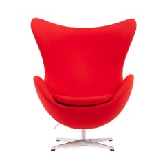 Arne Jacobsen for Fritz Hansen Mid Century Egg Chair