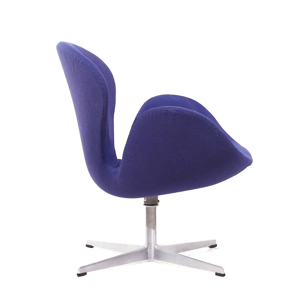 Arne Jacobsen per Fritz Hansen - Sedie a Cigno di metà secolo - Coppia in vendita 3
