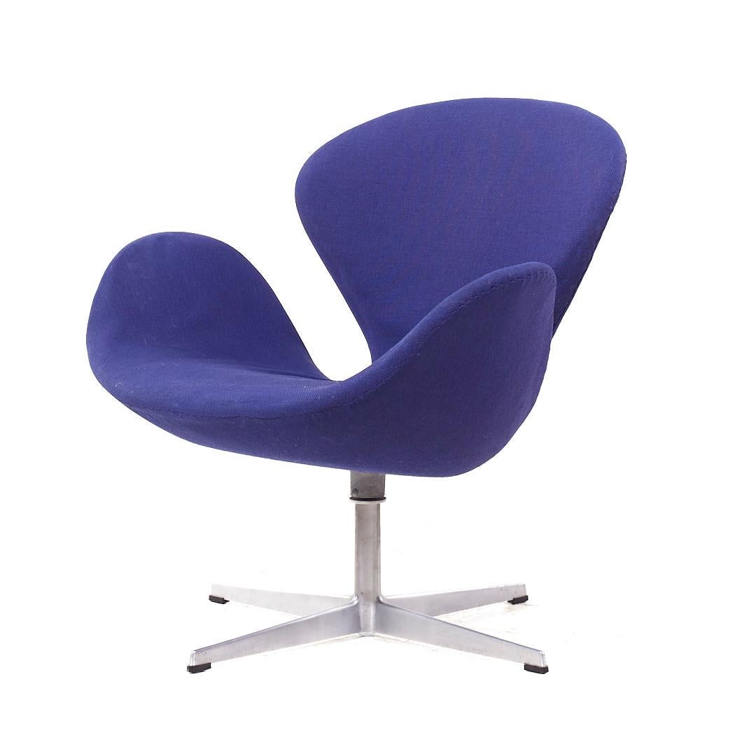 Fine XX secolo Arne Jacobsen per Fritz Hansen - Sedie a Cigno di metà secolo - Coppia in vendita