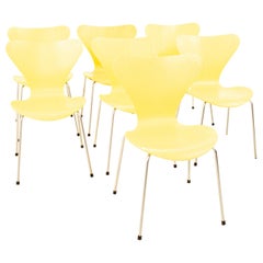 Arne Jacobsen for Fritz Hansen Midcentury Modern Series 7 Chair, Set of 7