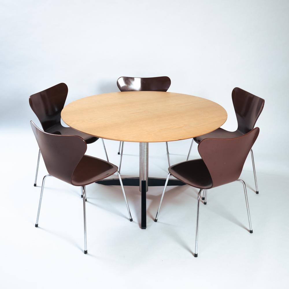 Arne Jacobsen para Fritz Hansen, serie 7 Sillas Butterfly Moderno de mediados de siglo