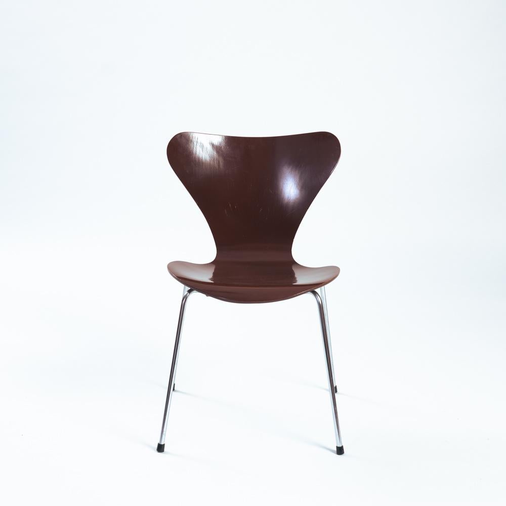 Arne Jacobsen para Fritz Hansen, serie 7 Sillas Butterfly Danés
