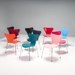 Chaises de salle à manger Series 7 d'Arne Jacobsen pour Fritz Hansen, lot de 10