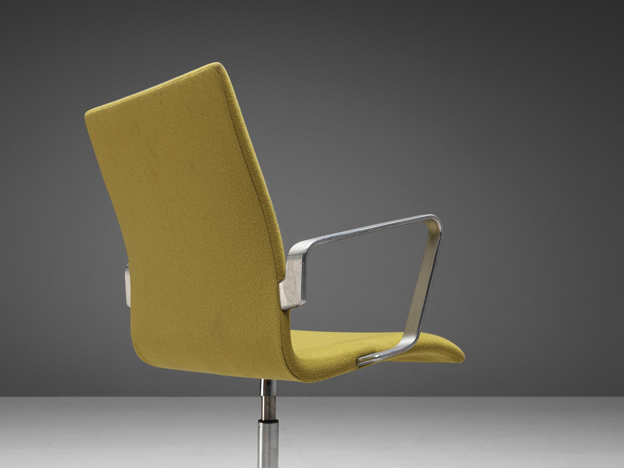 Danish Arne Jacobsen for Fritz Hansen Set of Four 'Oxford' Chairs For Sale