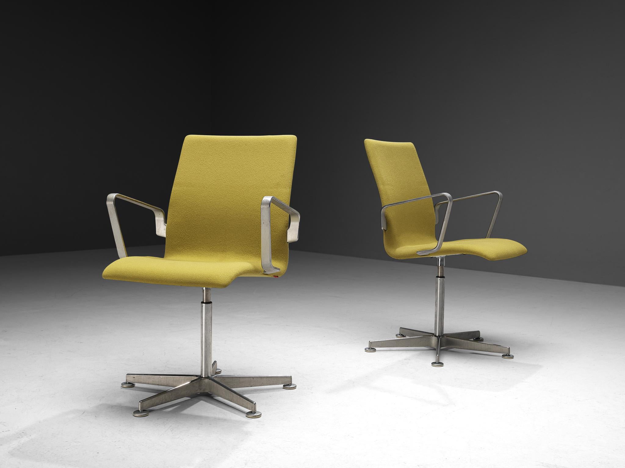 Danese Set di sei sedie 'Oxford' di Arne Jacobsen per Fritz Hansen in vendita