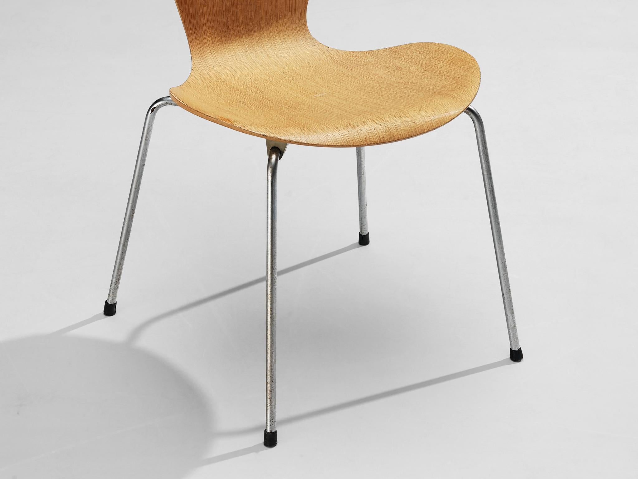 Arne Jacobsen for Fritz Hansen Set of Ten 'Butterfly' Chairs in Plywood For Sale 6
