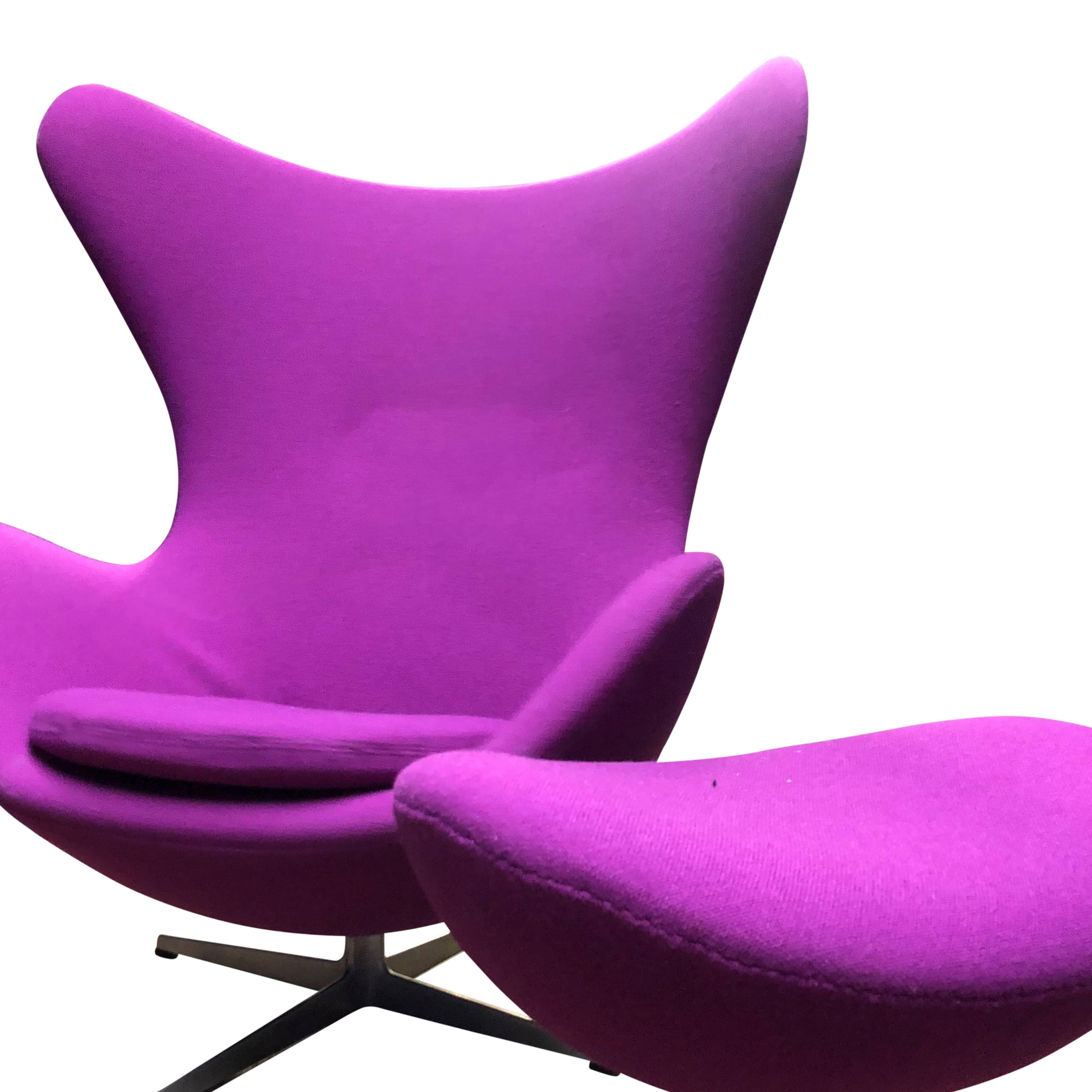 Arne Jacobsen for Fritz Hansen Vintage Egg Chair For Sale at 1stDibs