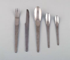 Arne Jacobsen for Georg Jensen and Anton Michelsen, Complete Dinner Service