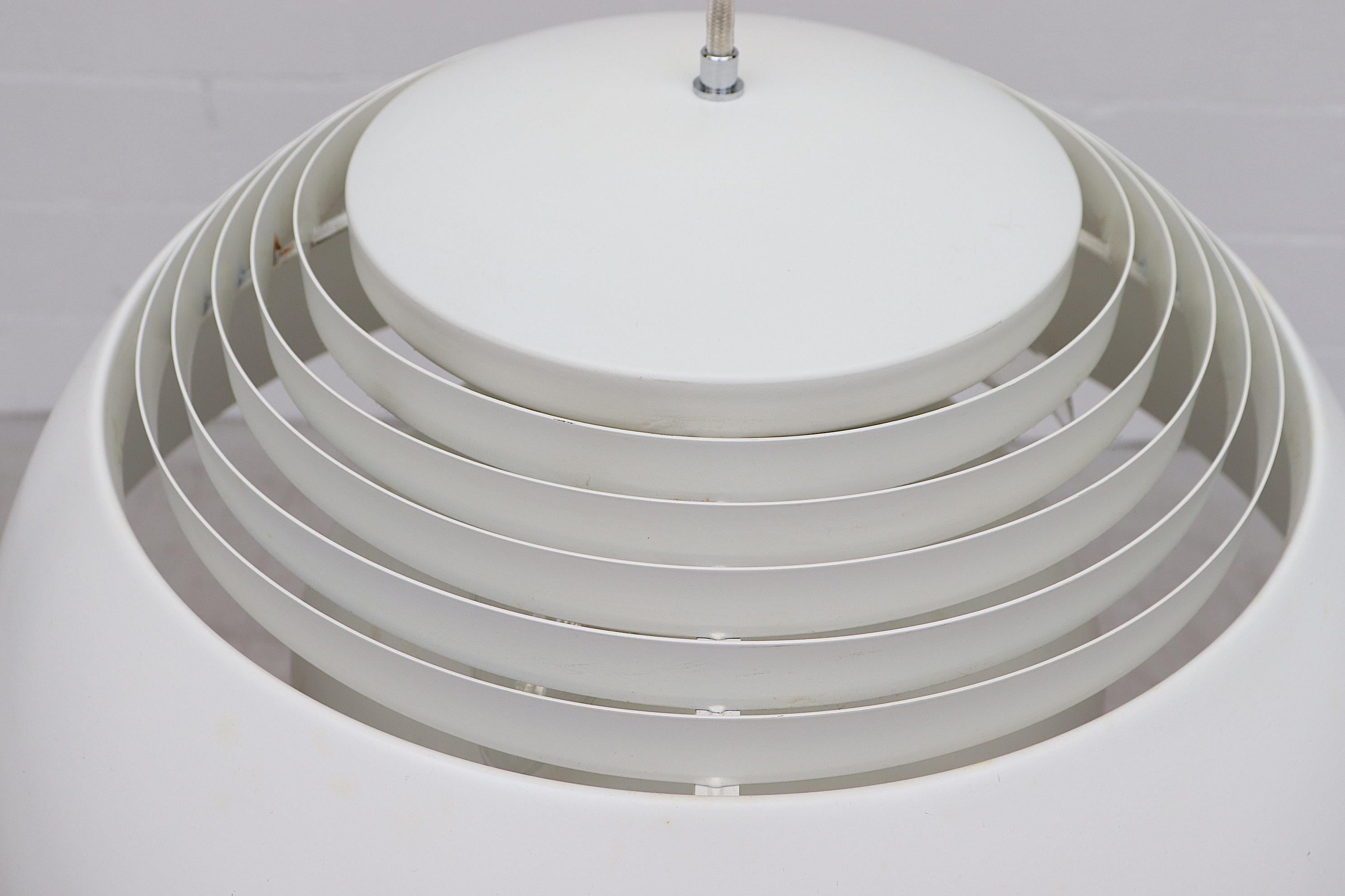Mid-Century Modern Arne Jacobsen for Louis Poulsen Dome Pendant Light in Original Packaging