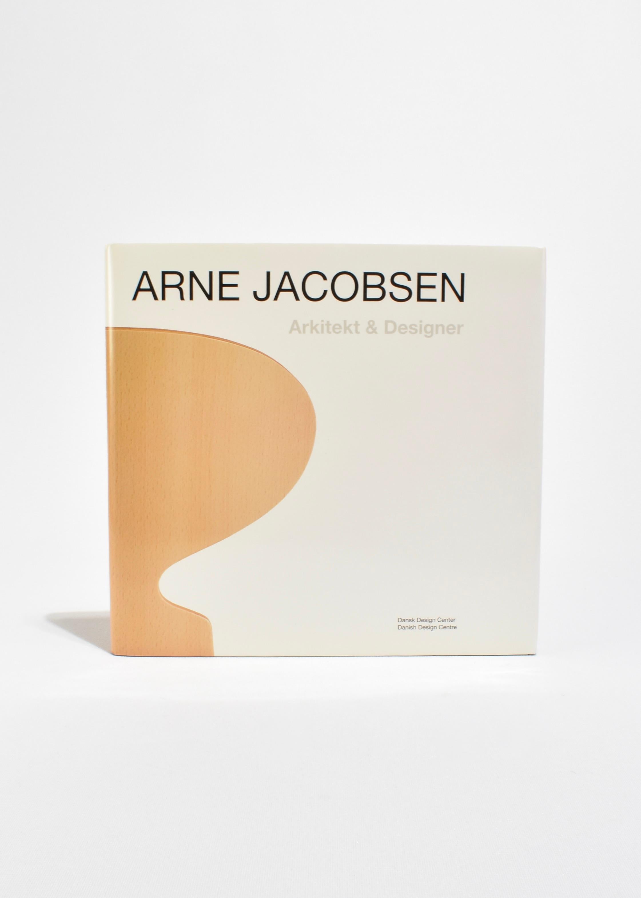 Hardcover monograph Arne Jacobsen: Arkitekt & Designer, published by the Danish Design Centre, 1996. Third printing. Text in Danish and English.

This bilingual volume chronicles the career of Danish architect and designer Arne Jacobsen, tracing his