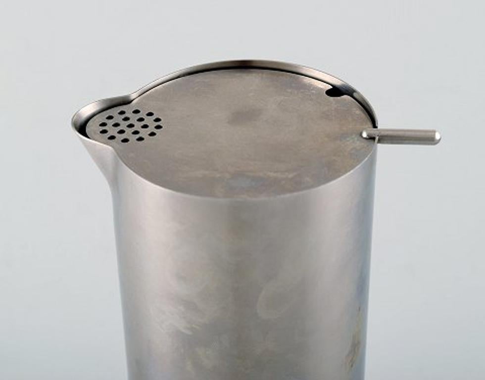 Arne Jacobsen for Stelton, cocktail mixer in stainless steel.
Measures 19 cm. x 9.5 cm.
In perfect condition.
Stamped.