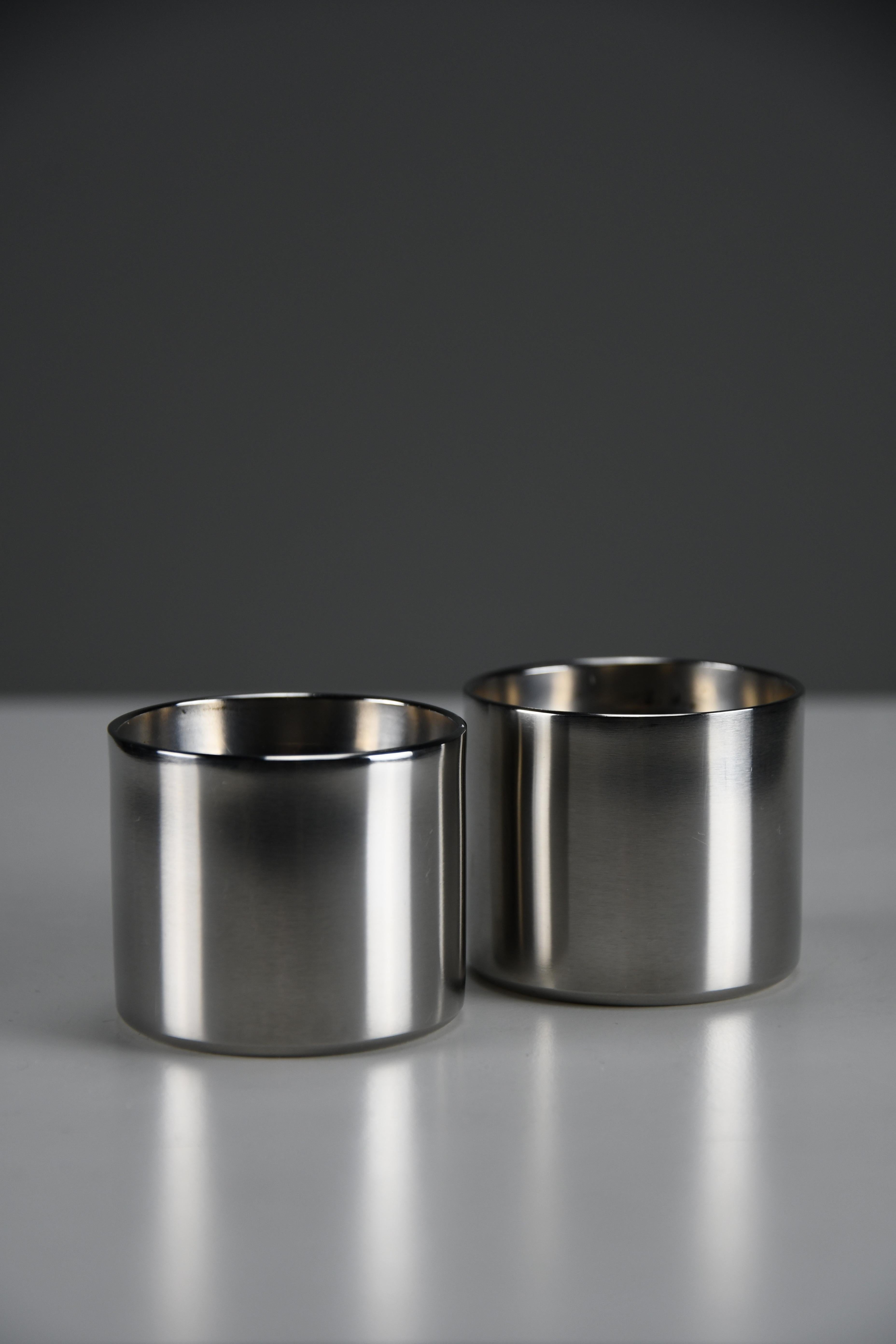 Arne Jacobsen per Stelton - Candelieri della linea Cylinda, 1964 In condizioni buone in vendita a Weesp, NL