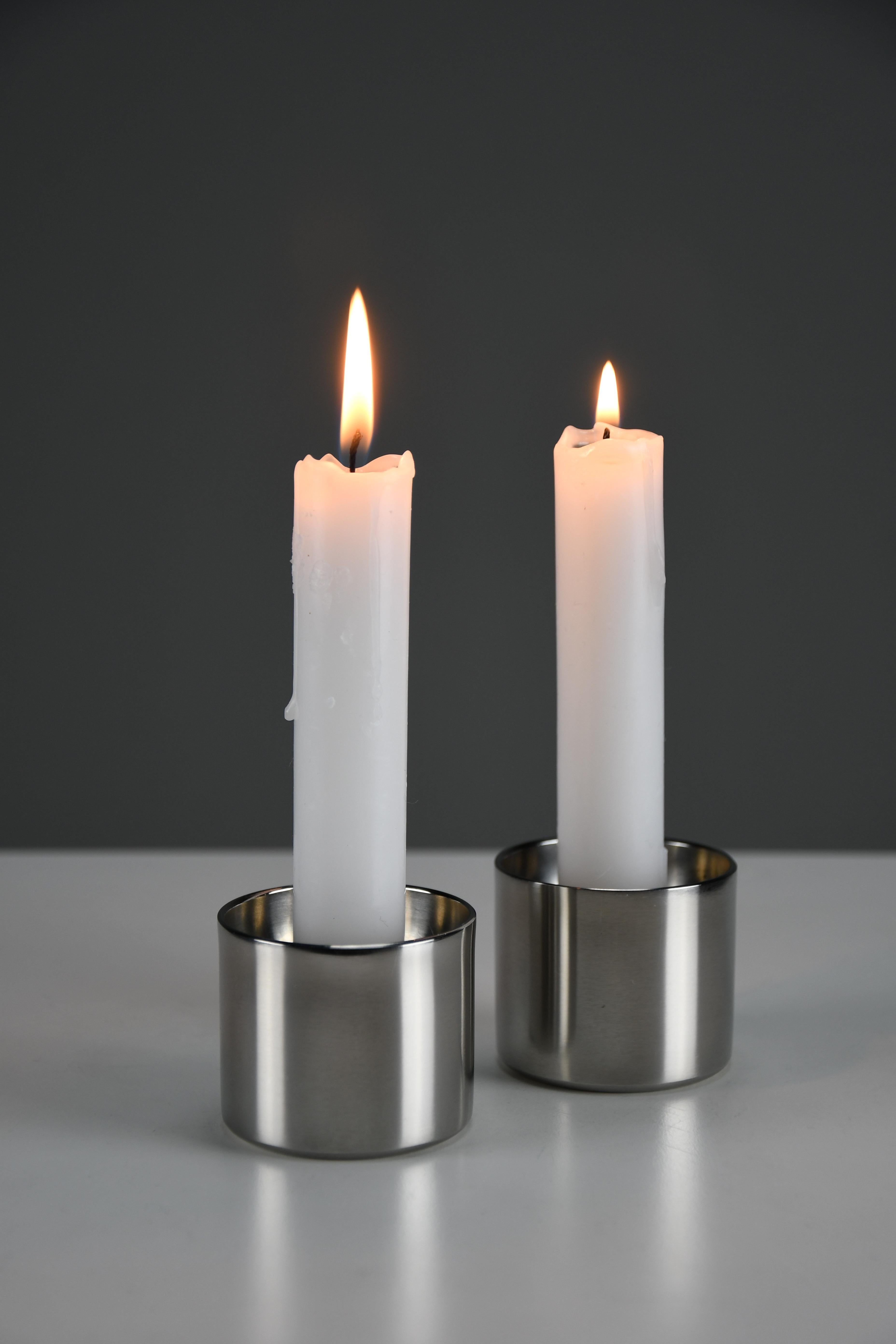 Arne Jacobsen per Stelton - Candelieri della linea Cylinda, 1964 in vendita 3