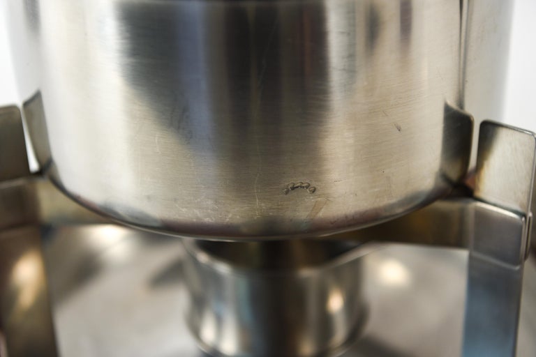 Service à Fondue Stelton Of Denmark Acier Inoxydable 12 Couverts - Style Chalet Montagne, Occasion