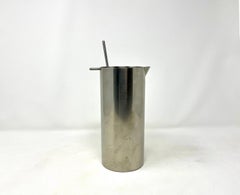 Arne Jacobsen for Stelton Stainless Steel MCM Cocktail Shaker and Stir Spoon