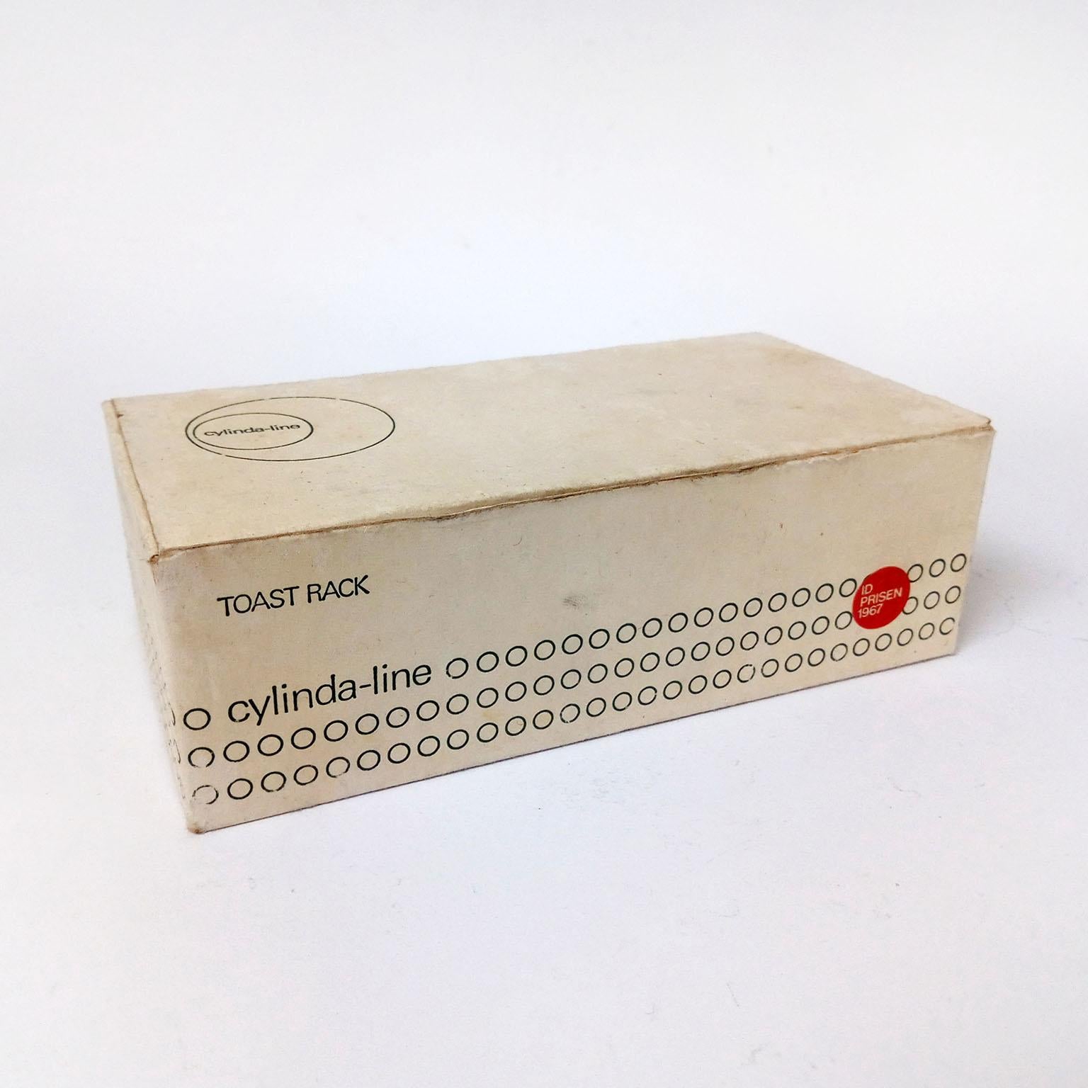 Danish Arne Jacobsen for Stelton Toast Rack Cylinda Line
