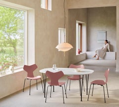 Arne Jacobsen 'Grand Prix' Chair for Fritz Hansen in Colored Veneer