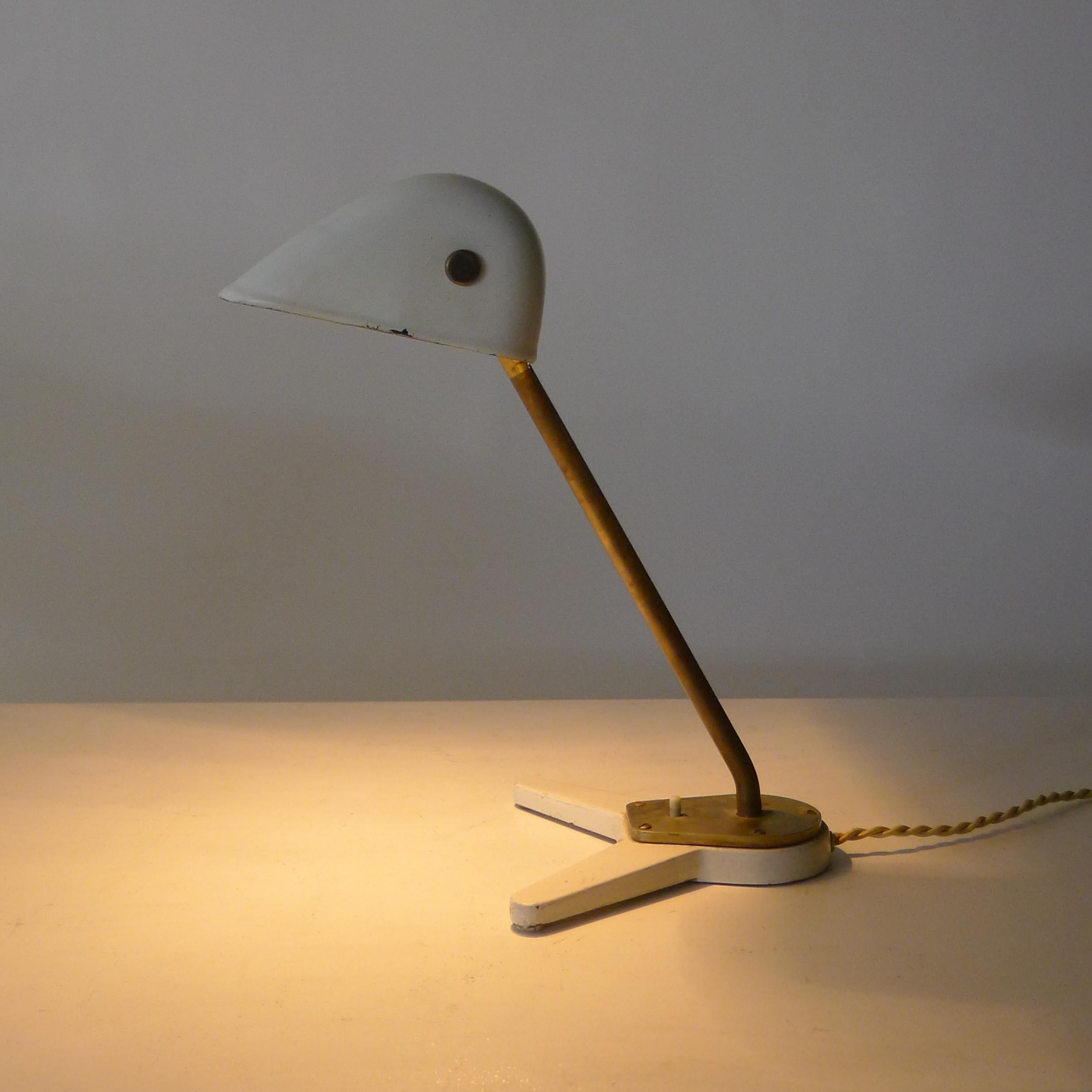 Arne Jacobsen/Hans Wegner, Aarhus City Hall Desk Lamp, c.1938, Louis Poulsen For Sale 2