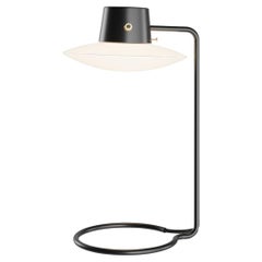 Arne Jacobsen Large 'AJ Oxford' Table Lamp in Opal Glass for Louis Poulsen