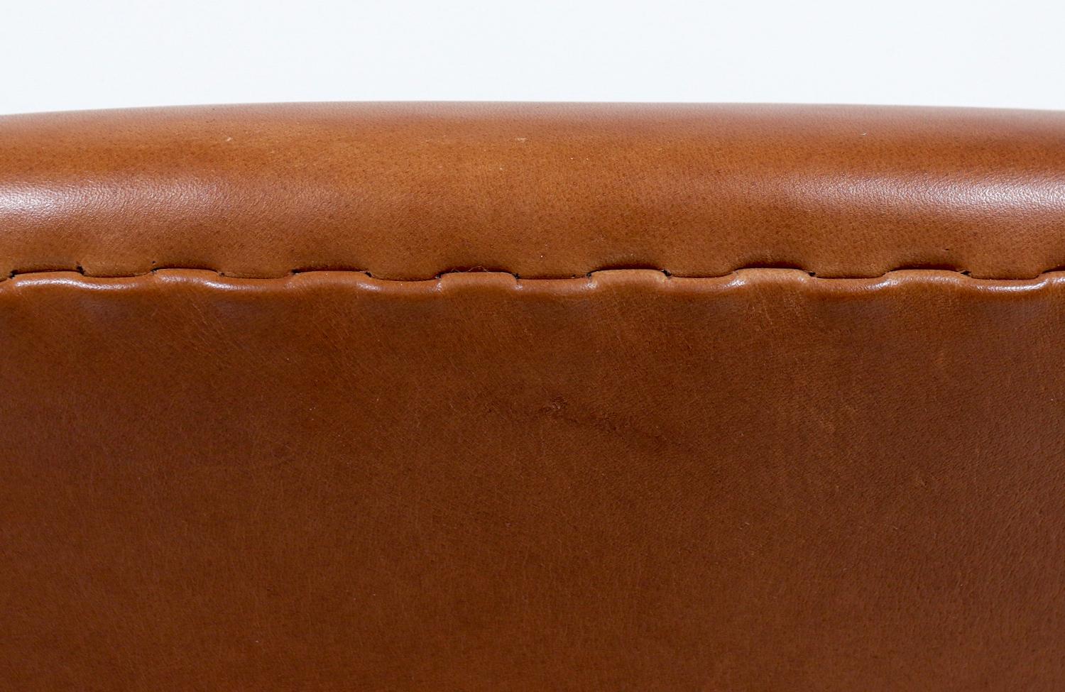 Mid-20th Century Arne Jacobsen Leather 