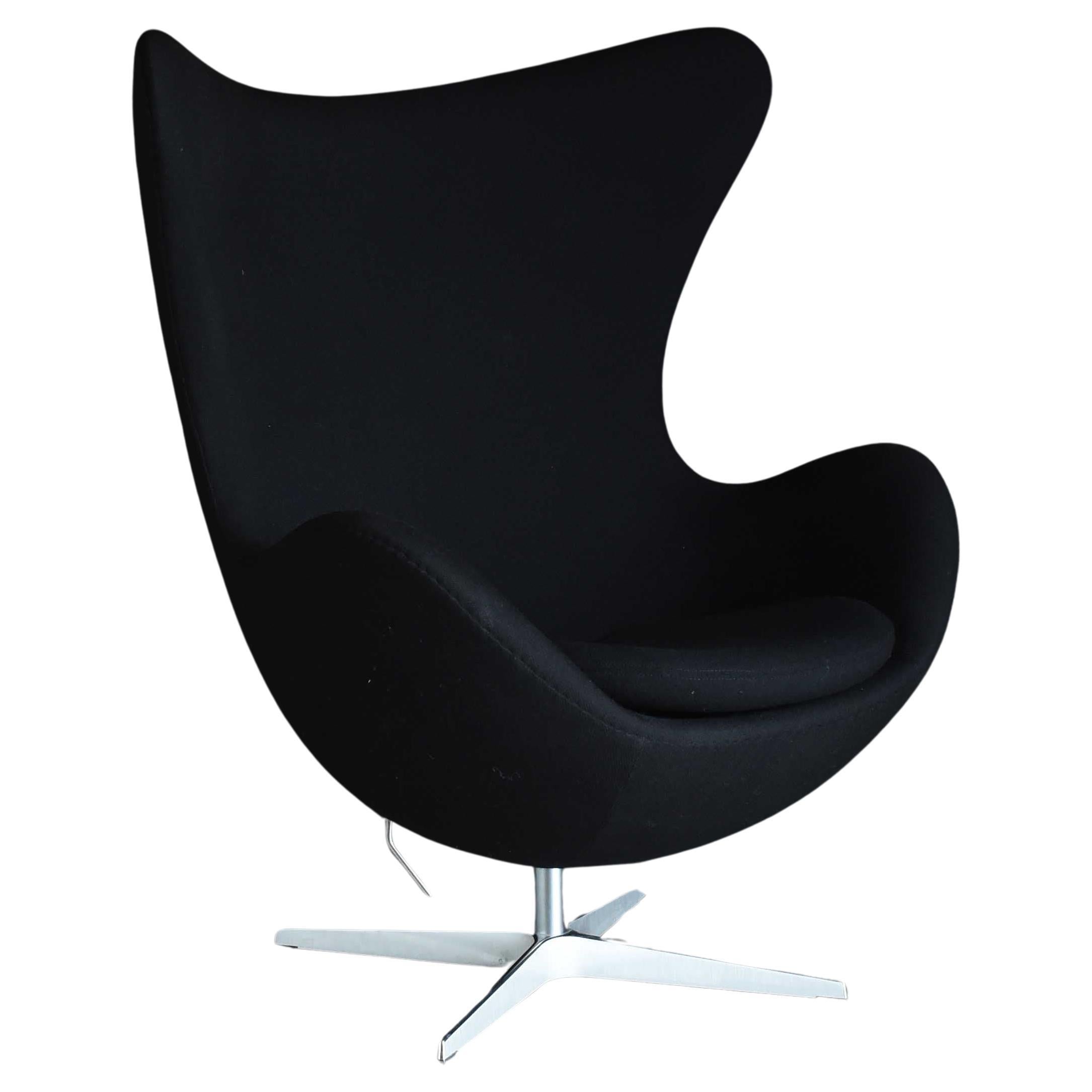 Chaise longue Egg, moderne du milieu du siècle dernier, Arne Jacobsen, 3316