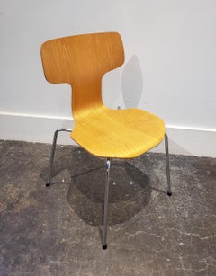 Arne Jacobsen Model 3103 Hammer Chair for Fritz Hansen, Denmark, 1970s
