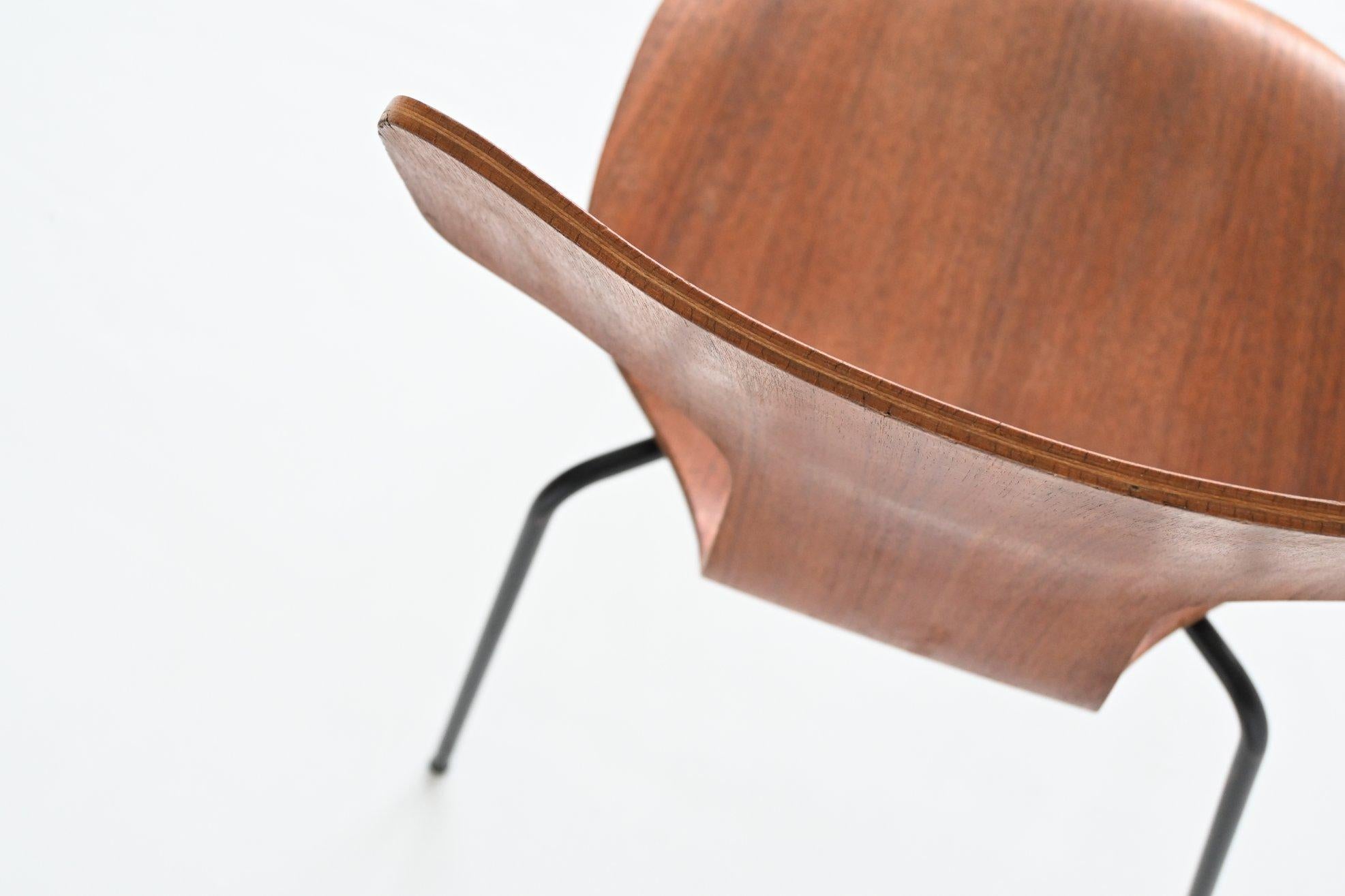 Arne Jacobsen Model 3103 Hammer Chairs Teak Frits Hansen Denmark 1969 11