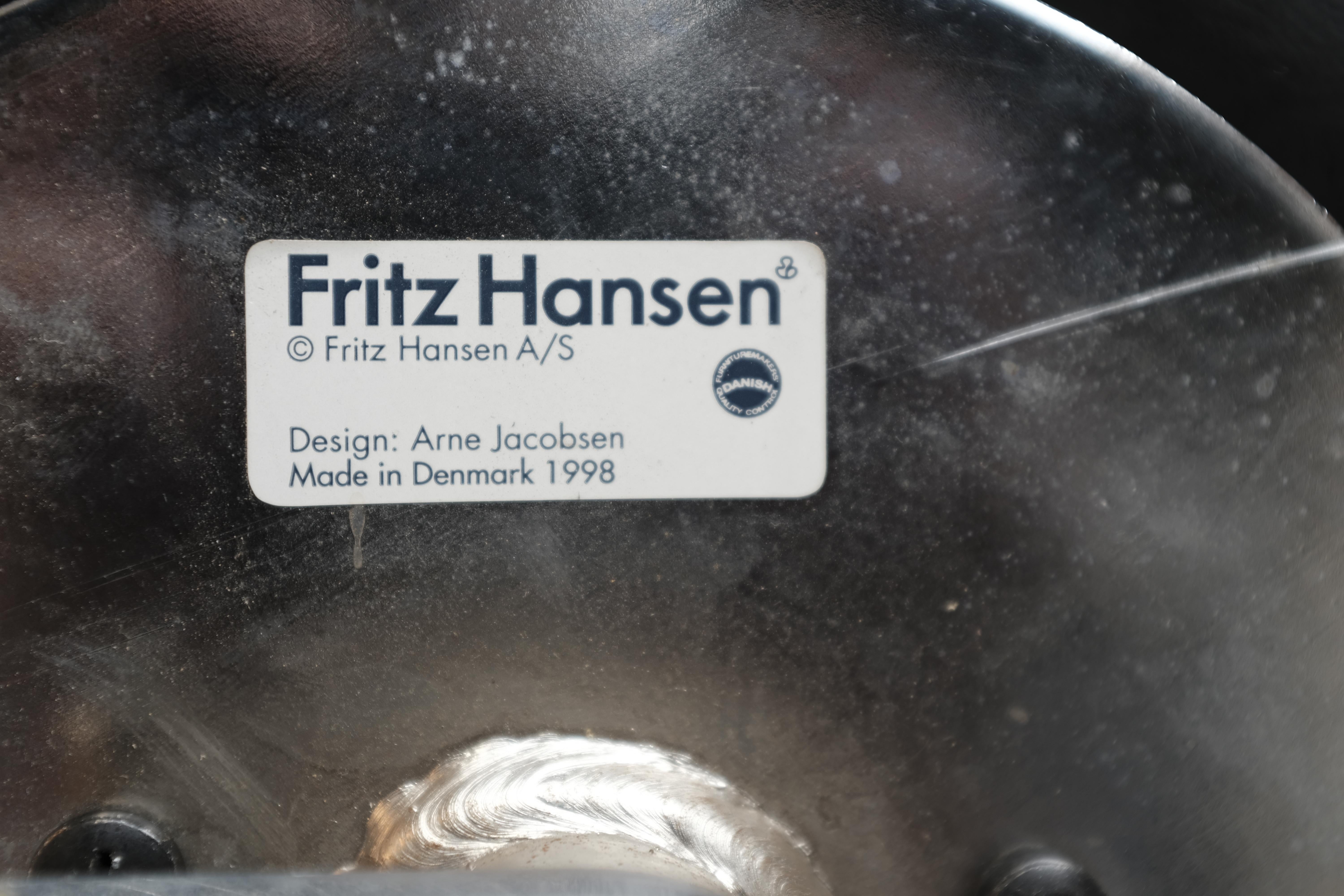 Arne Jacobsen Model 3117 Office Chair For Sale 4