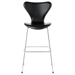 Arne Jacobsen Model 3187 Barstool Fully Upholstered