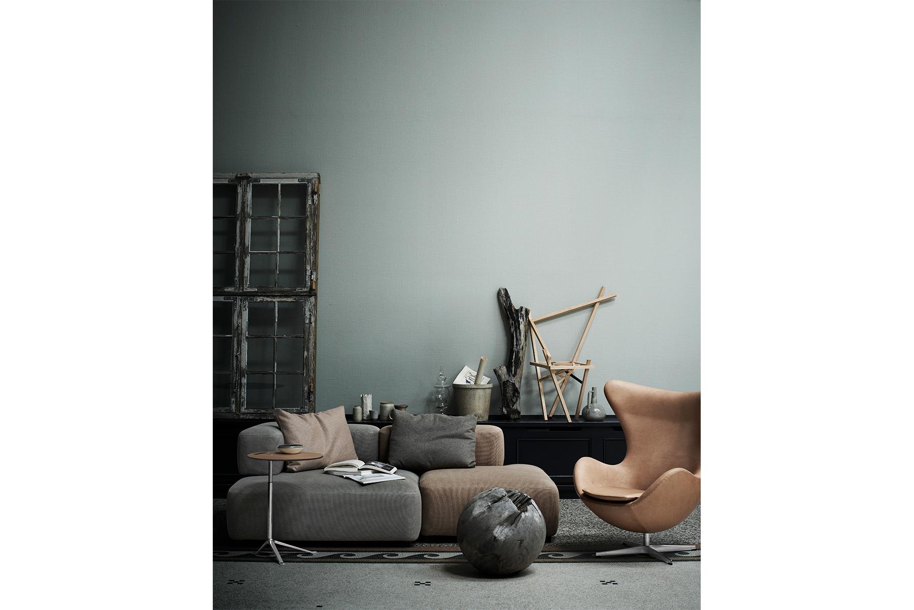 Arne Jacobsen Model 3316 Egg Easy Chair Leather For Sale 4