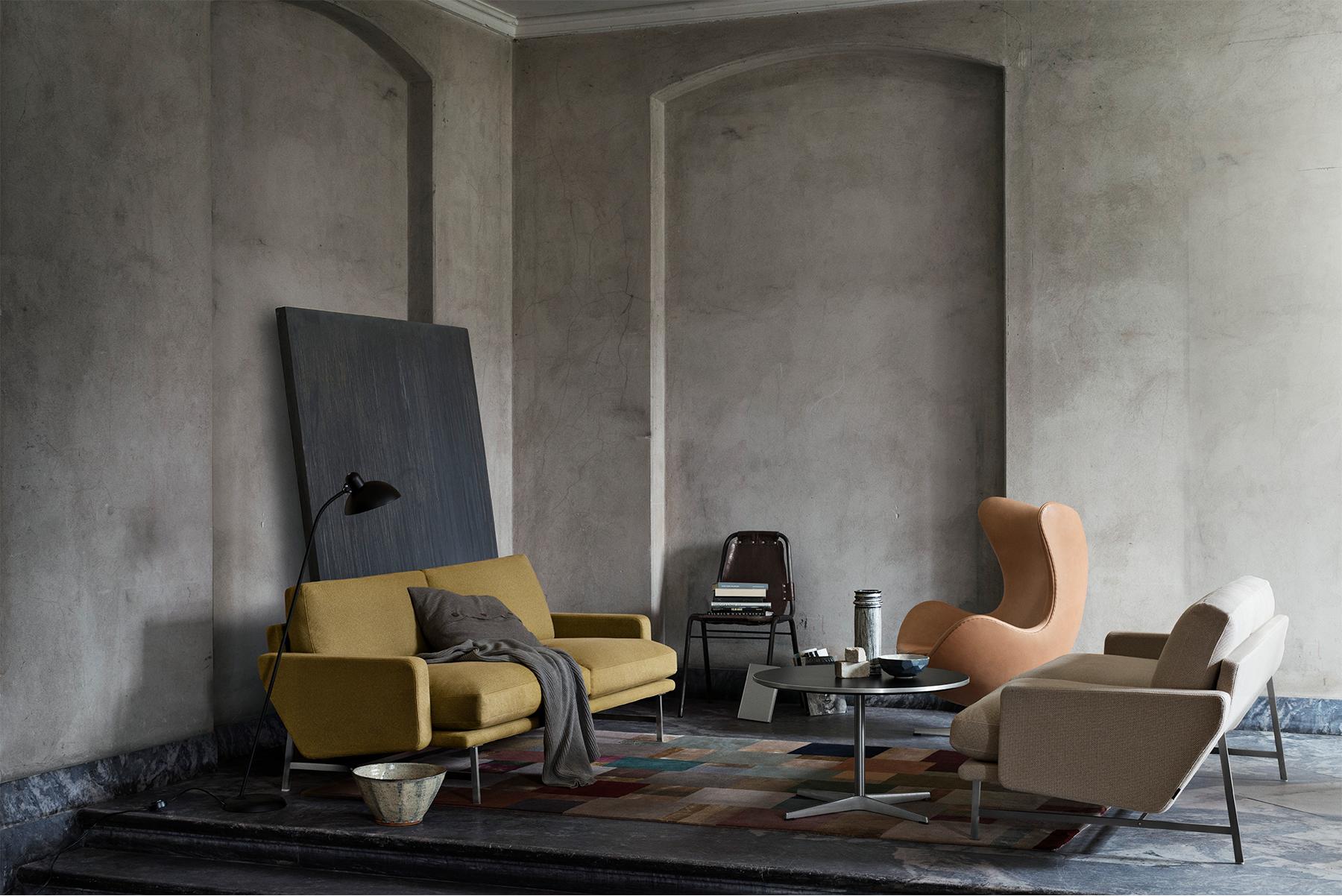 Arne Jacobsen Model 3316 Egg Easy Chair Leather For Sale 6