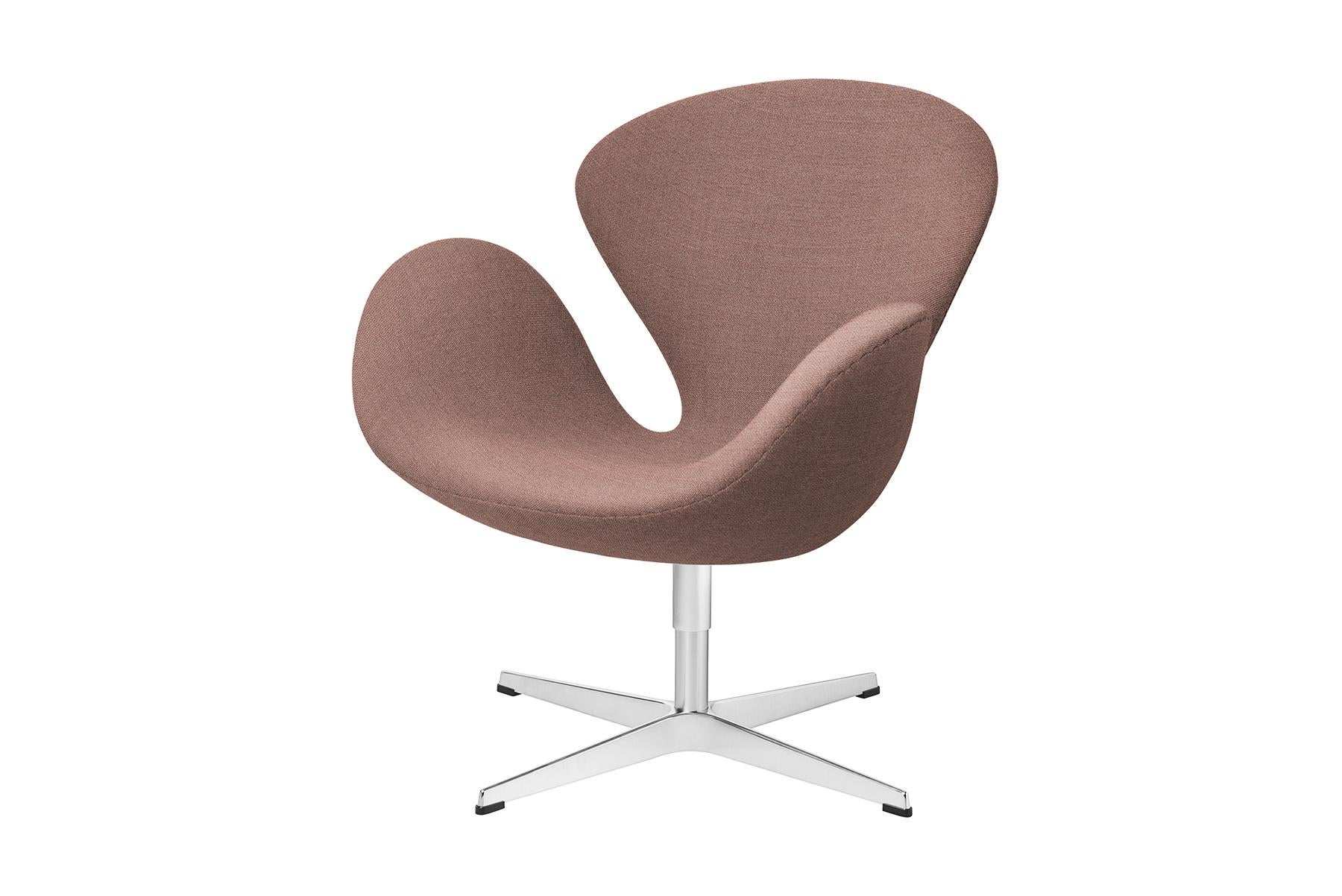 Arne Jacobsen Model 3320 Swan Easy Chair Fabric For Sale 6