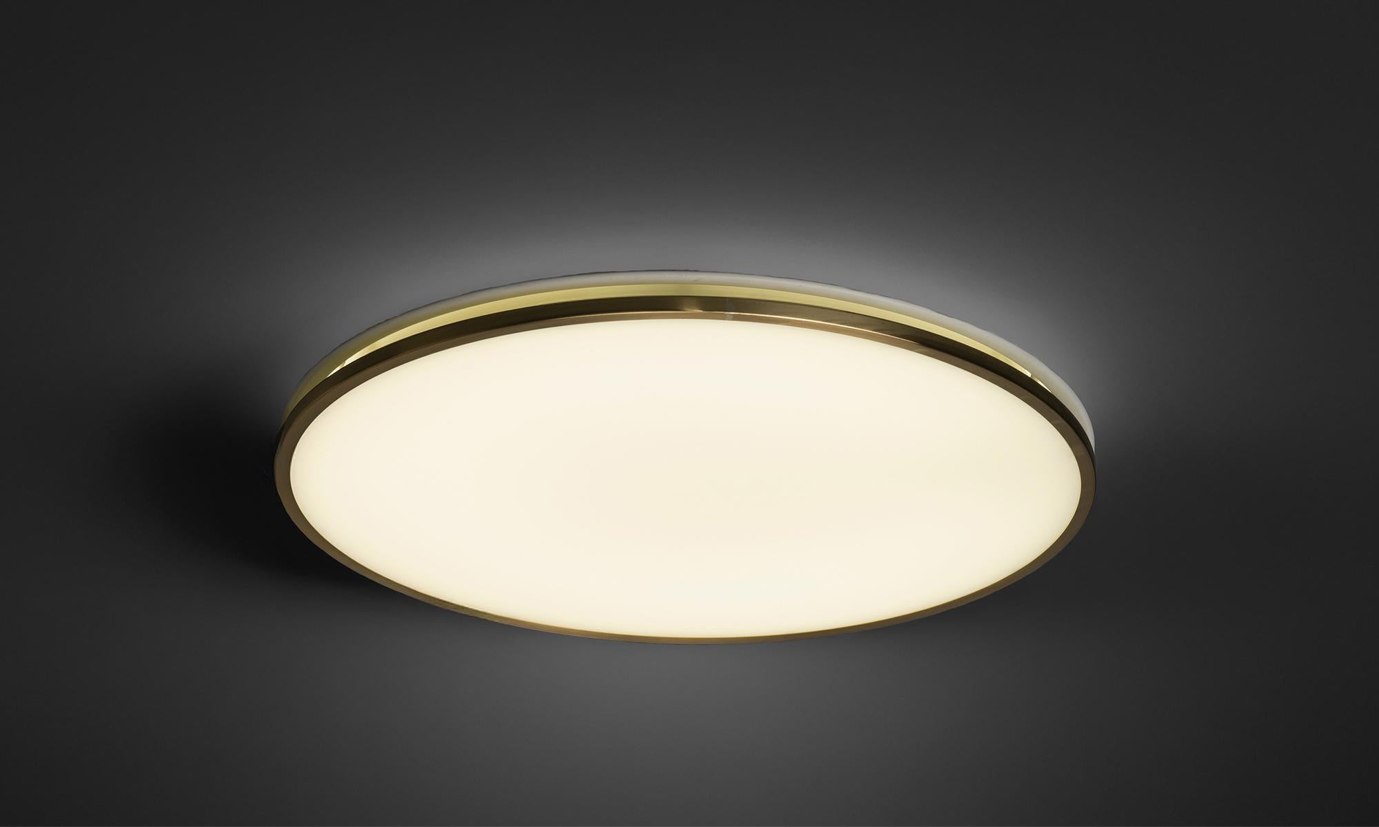 Lampada da soffitto Arne Jacobsen Munkegard, Danimarca, circa 1955 In condizioni buone in vendita a Culver City, CA