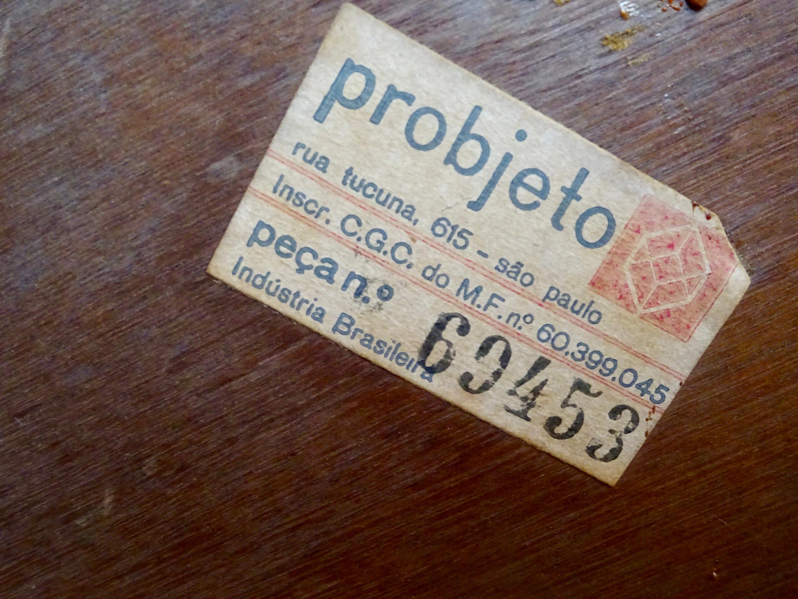 Brazilian Arne Jacobsen nº3207 chair for “Probjeto”, Brazil, 1960s. For Sale