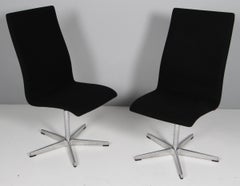 Arne Jacobsen Oxford Stühle, original Wolle