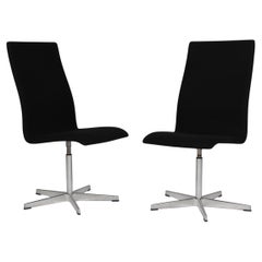 Arne Jacobsen Oxford Stühle, original Wolle