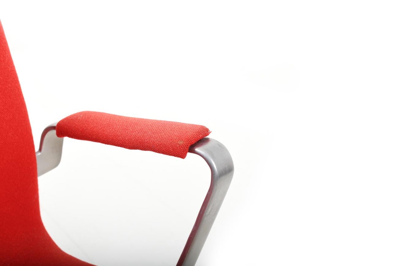 Arne Jacobsen Oxford Desk Chair, Low Back In Good Condition For Sale In Handewitt, DE