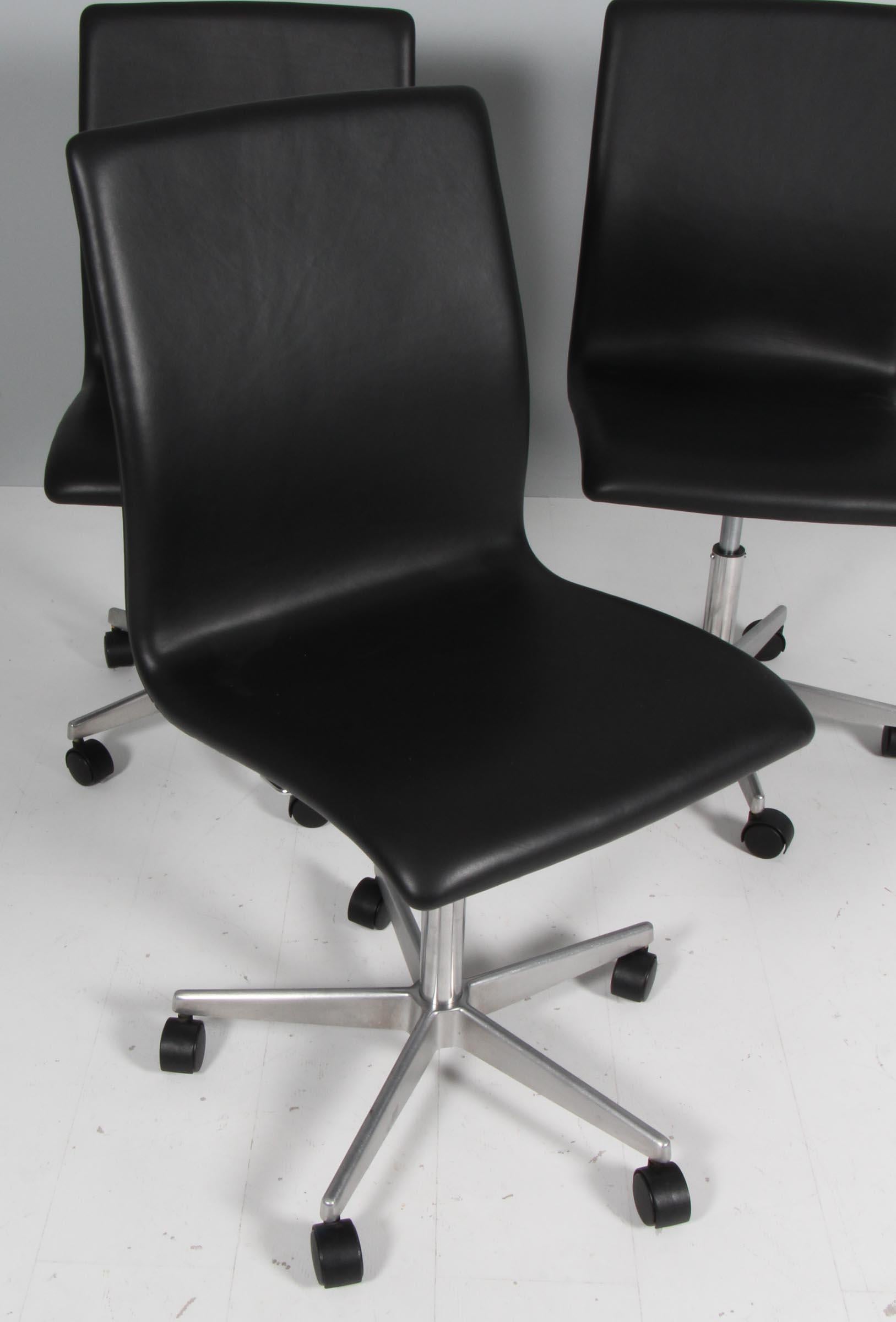 Danish Arne Jacobsen Oxford Office Chair For Sale