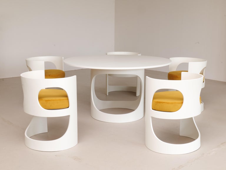 Arne Jacobsen Pre Pop dining set - Asko Finland 1969 For Sale at
