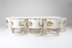 Arne Jacobsen Pre Pop Dining Set for Asko, Finland, 1969