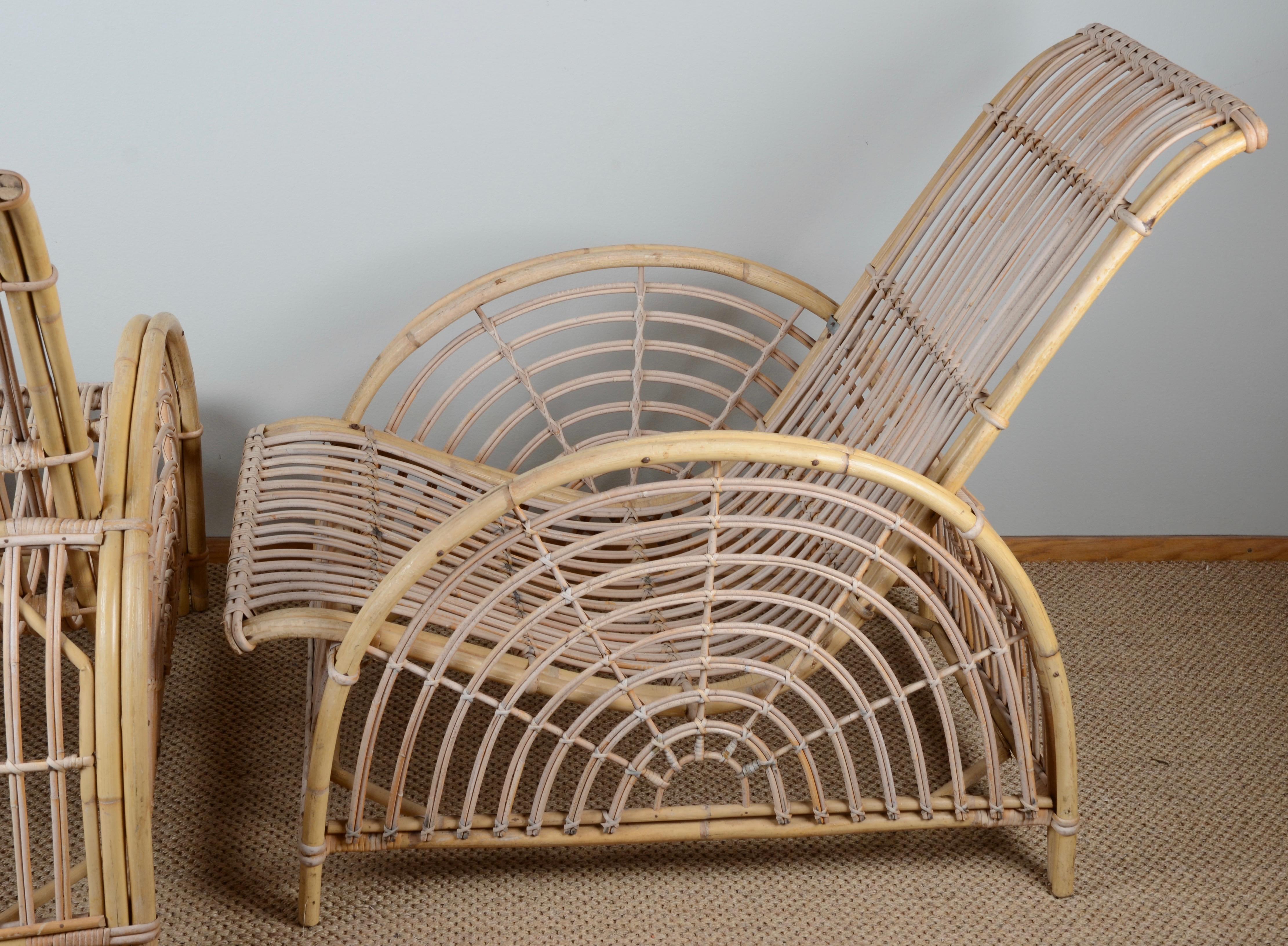 Arne Jacobsen, Rattan Chairs Model Paris/AJ-11, 1960s 4