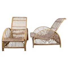 Arne Jacobsen, Rattan Chairs Model Paris/AJ-11, 1960s